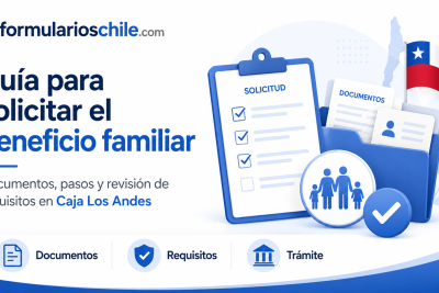Asignación familiar en Caja Los Andes