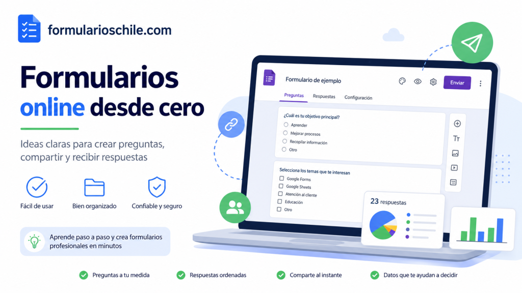 Crear formularios en Google