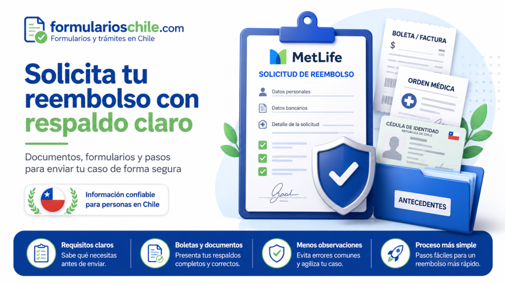 Formulario de reembolso MetLife