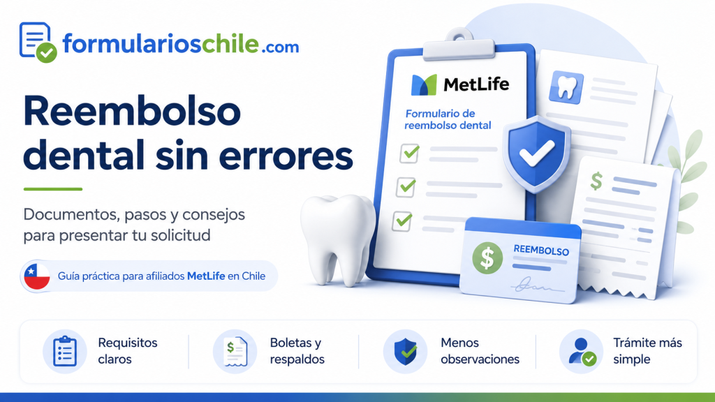 Formulario dental MetLife