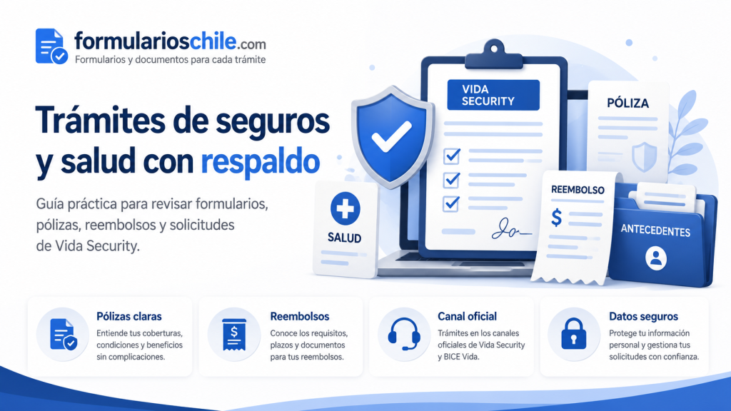 Formularios Vida Security