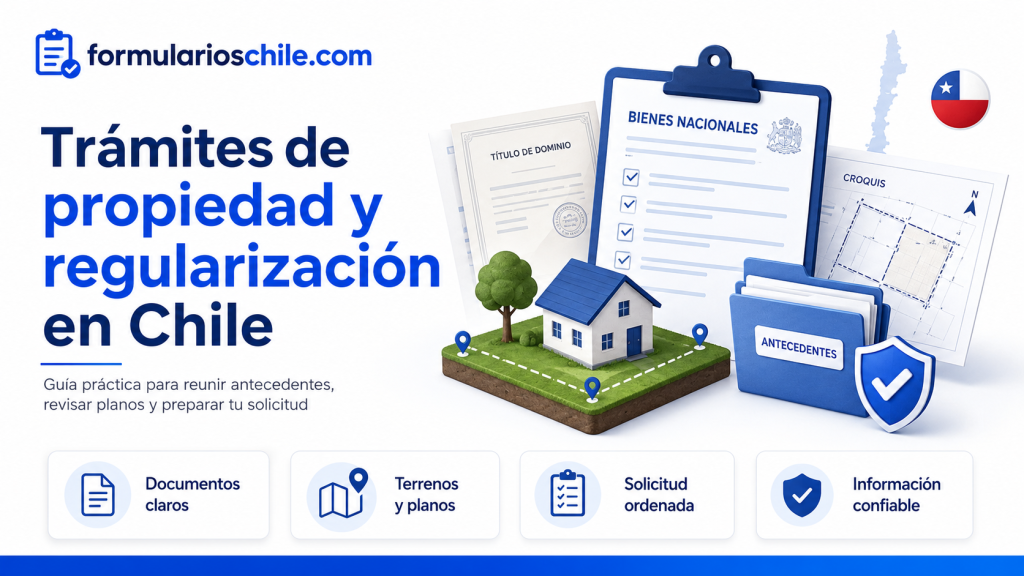 Formularios de Bienes Nacionales