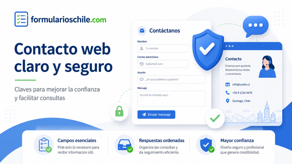 Formularios de contacto