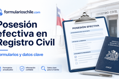 Posesión efectiva en Registro Civil