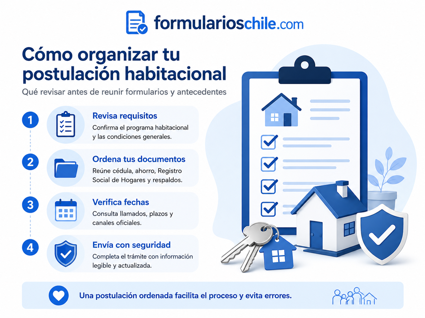 Requisitos generales que suelen repetirse