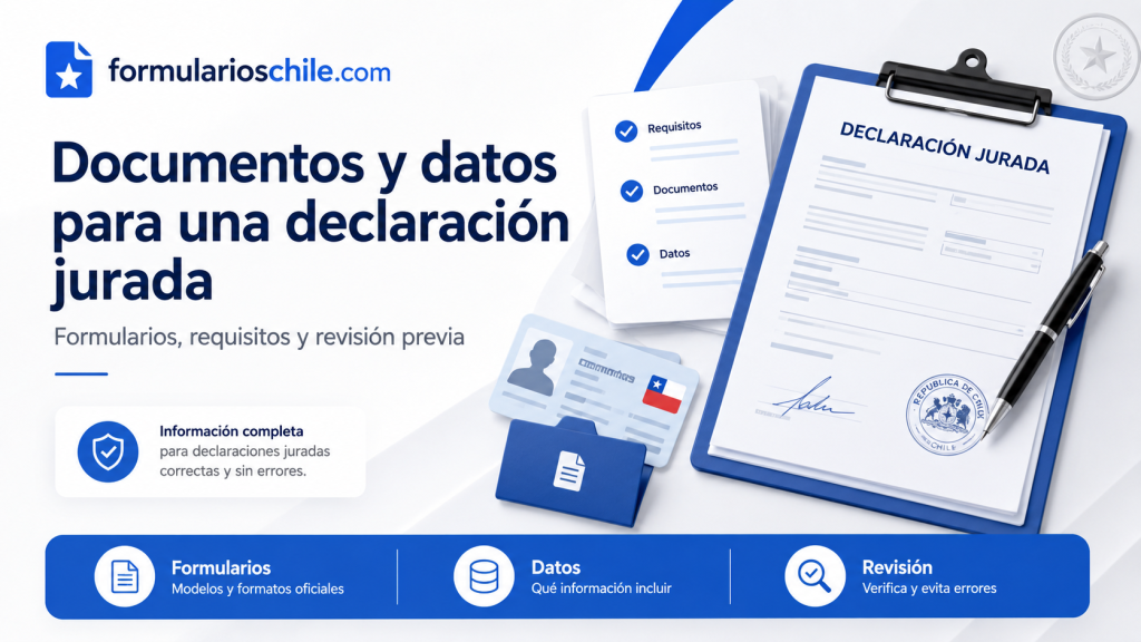 Declaraciones juradas