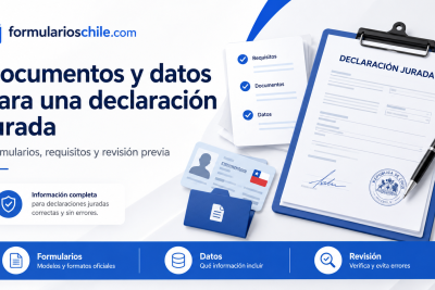Declaraciones juradas