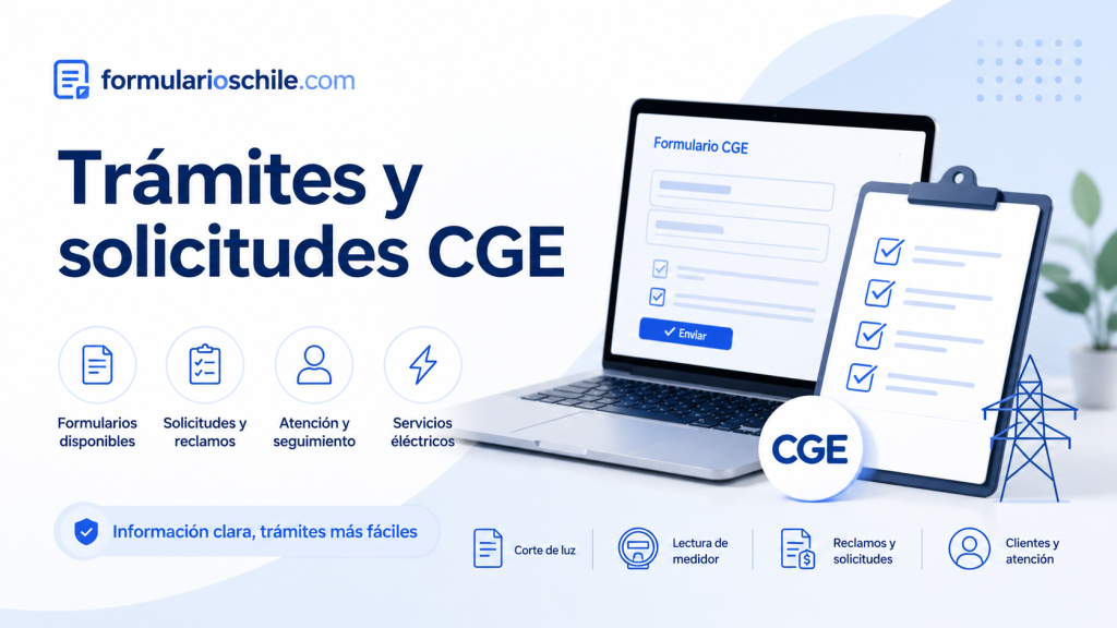 Formularios CGE