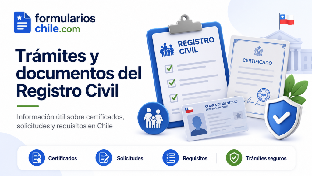 Formularios Registro Civil