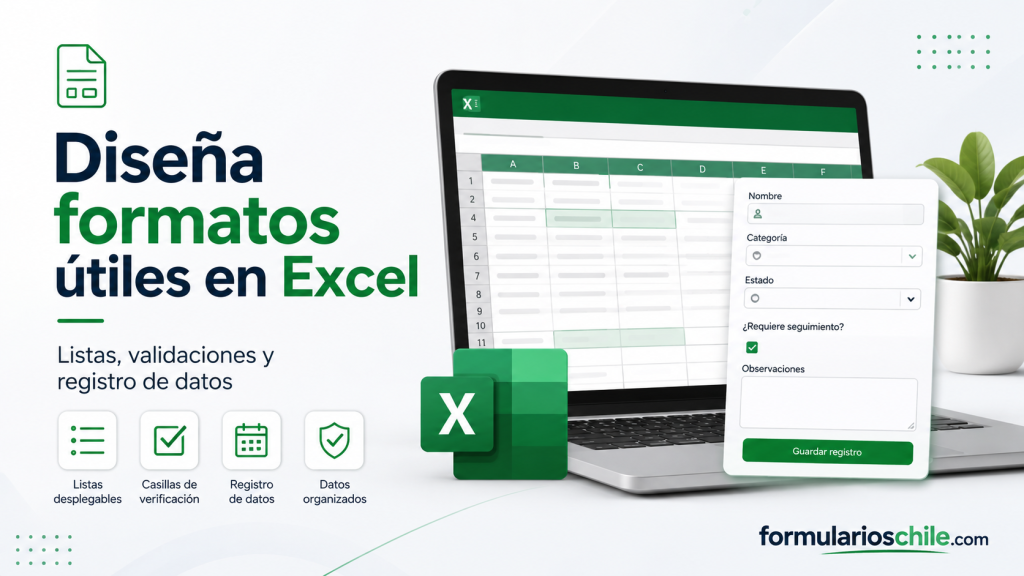 Cómo hacer formularios en Excel paso a paso