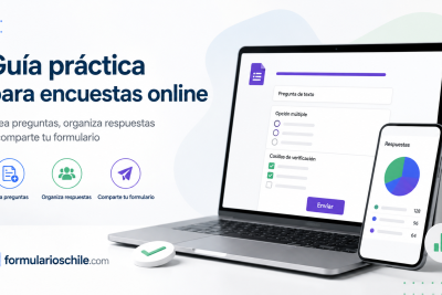 Crear formularios de Google