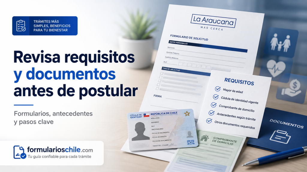 Formularios Caja La Araucana