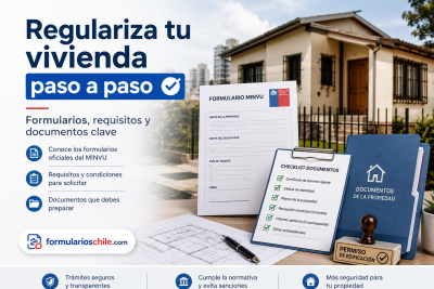 Formularios MINVU ley 20898