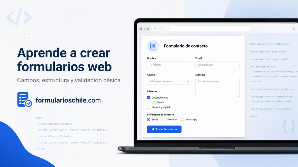Formularios en HTML