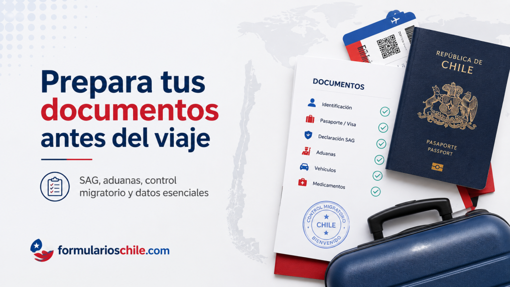 Formularios para ingresar a Chile