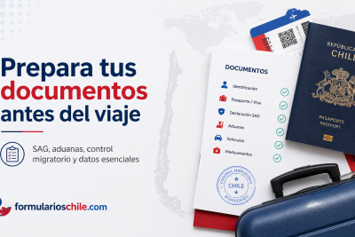 Formularios para ingresar a Chile