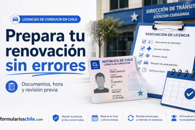 Renovar licencia de conducir